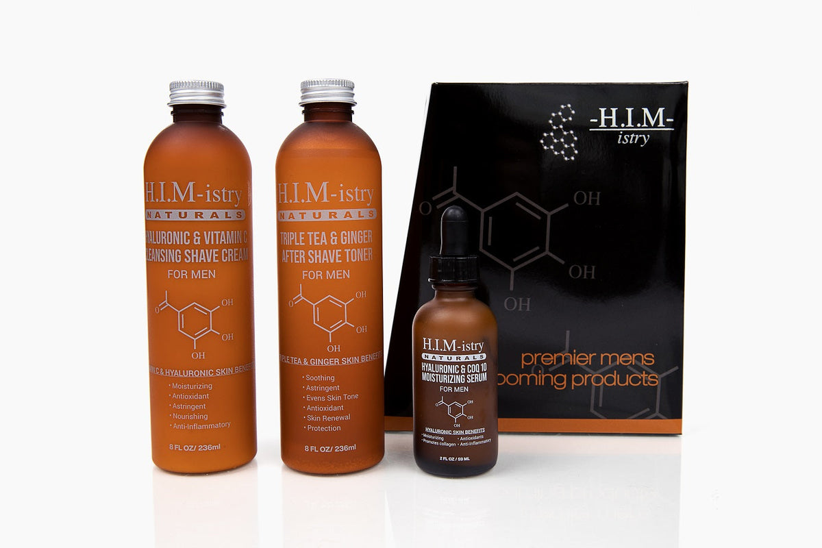 Hydrating Shave + Skincare Regimen by HIMistry Naturals