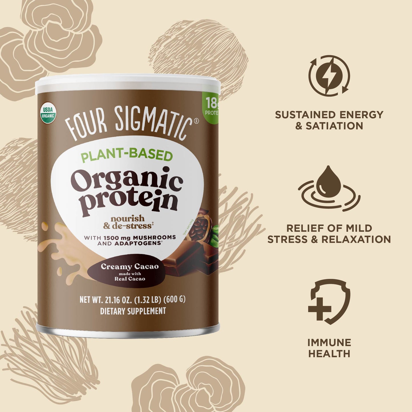 Creamy Cacao Plant-based Protein