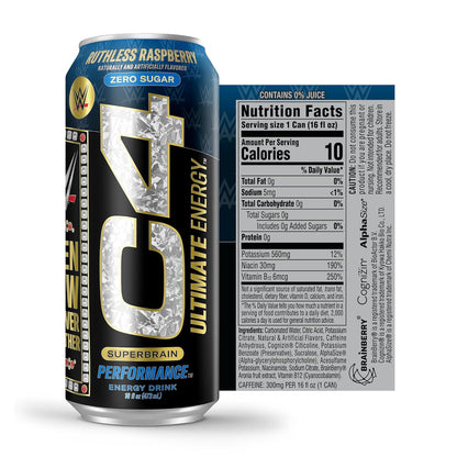 C4 Ultimate X WWE Energy Drink