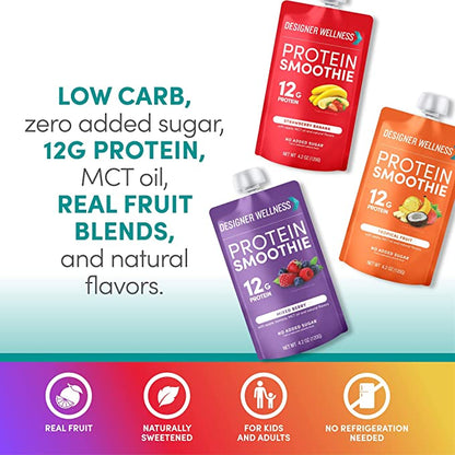 Protein Smoothie -  Original Variety 12 pack