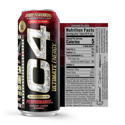 C4 Ultimate X WWE Energy Drink