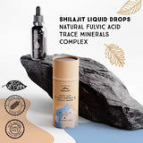 Pure Himalayan Shilajit Liquid Drops - Immune Support Supplement, Energy Boost, Detox Cleanse, Anti-Aging and Wellness - Natural Trace Minerals & Fulvic Acid Complex