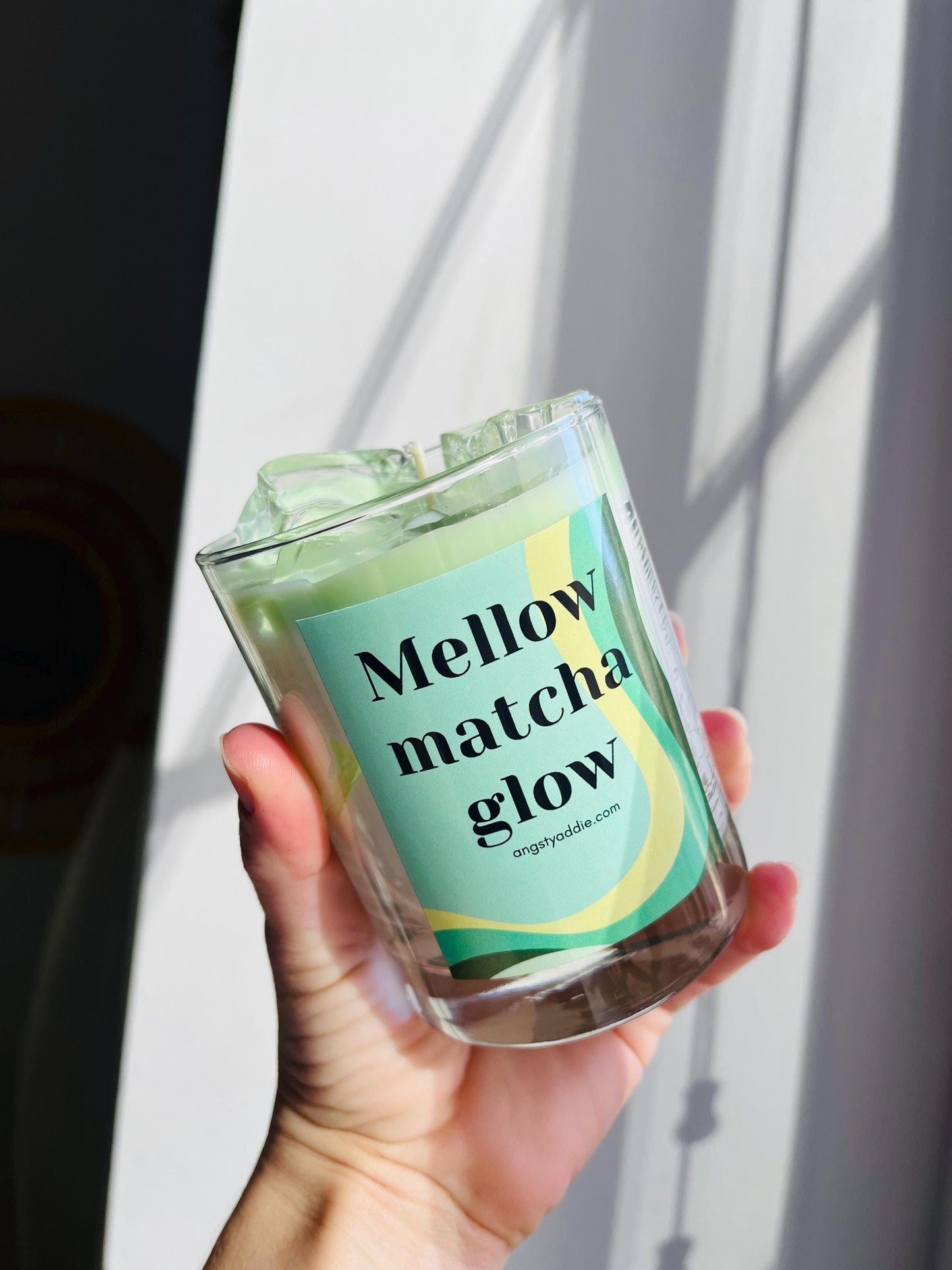 Iced Matcha Scented Candle by Angsty Addie