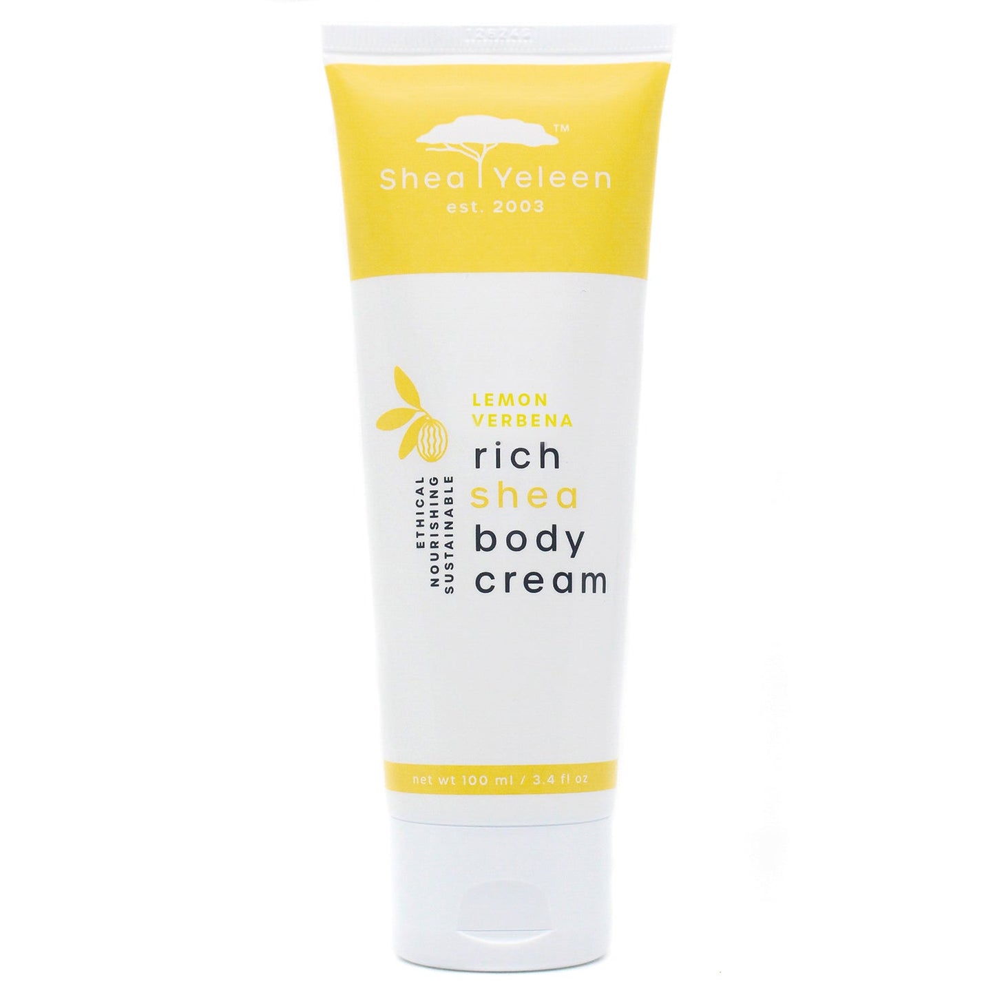 Lemon Verbena Shea Butter Body Cream - 3.4 oz