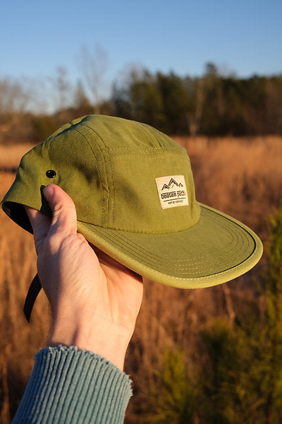 GREEN 5-PANEL HAT