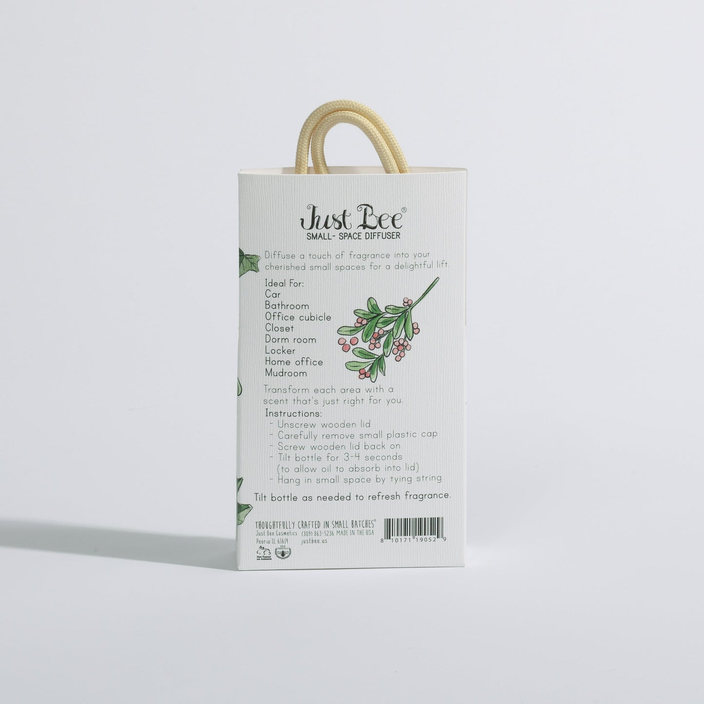 Small-Space Hanging Diffuser - Holly & Ivy