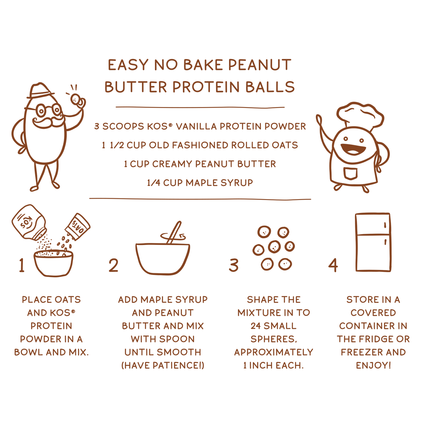 KOS Organic Plant Protein, Vanilla, 28 Servings by KOS.com