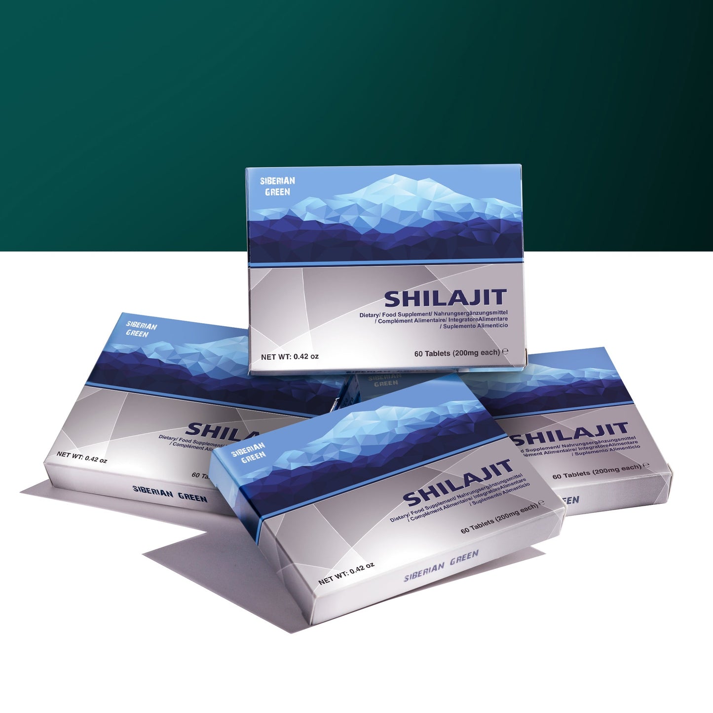 120 (2x60 Pack) Altaic Pure Shilajit Blue Mountains "MUMIJO" Mumio Mumiyo Resin