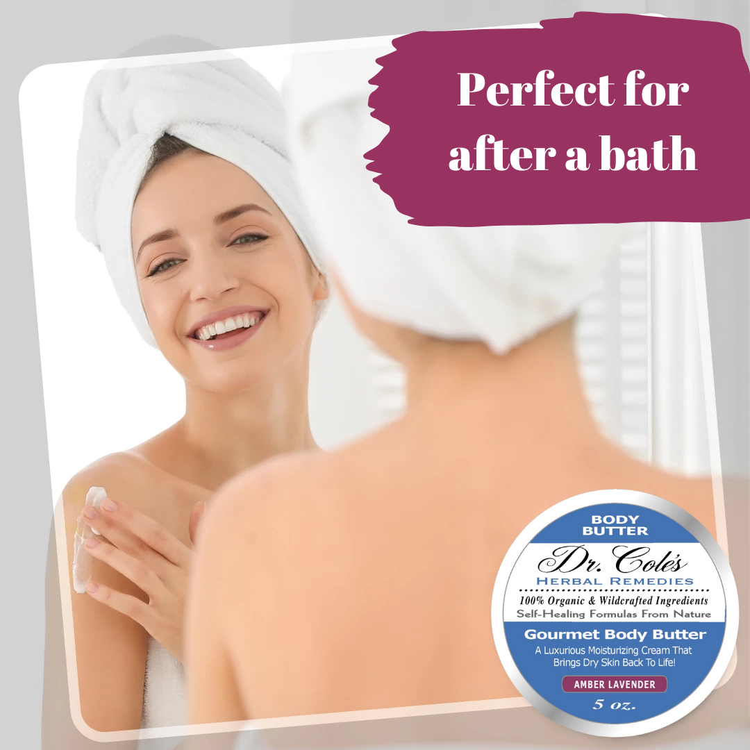 34 - Dr. Cole's Gourmet Body Butter - AMBER LAVENDER