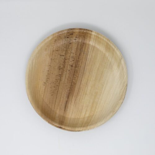 10-inch Round Palm Leaf Plate, 200 Count