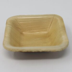 3" Square Palm Leaf Bowl, 2000 Count