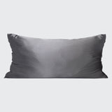Charcoal Satin Pillowcase - King