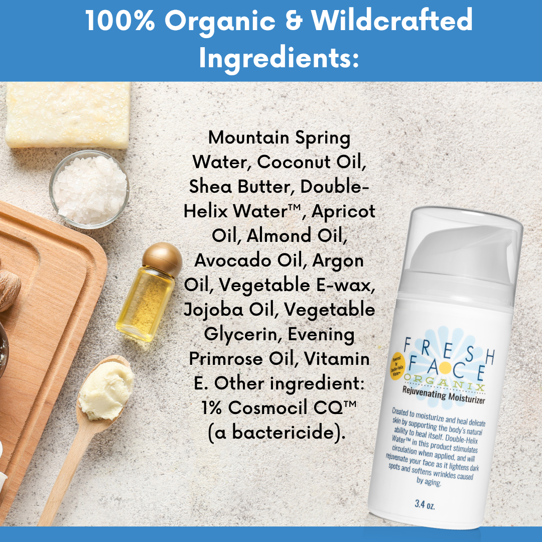 42 - Fresh Face Organix Rejuvenating Facial Moisturizer