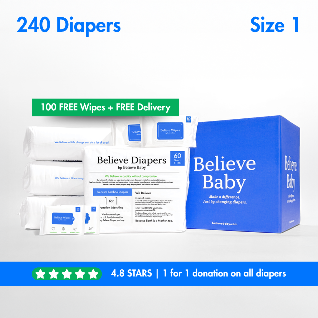 Premium Bamboo Eco-Friendly Diapers