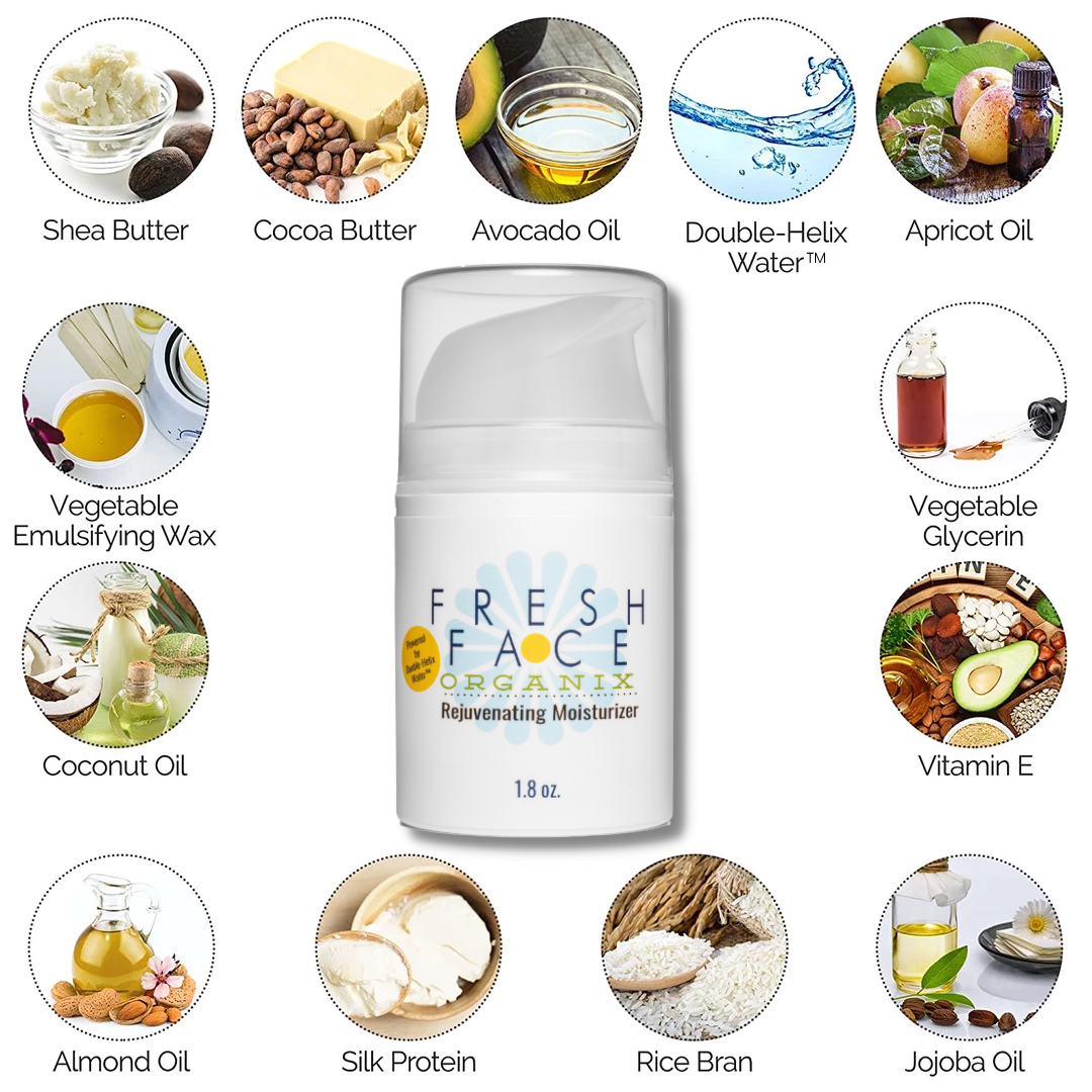 42 - Fresh Face Organix Rejuvenating Facial Moisturizer