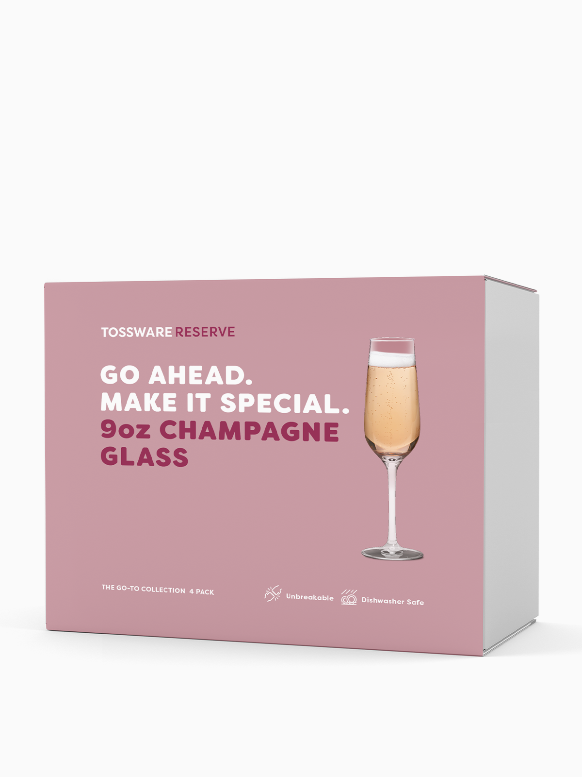 For Canal RESERVE 9oz Champagne Tritan™ Copolyester Glass