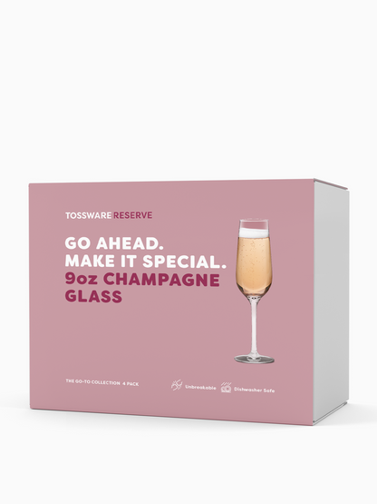 For Canal RESERVE 9oz Champagne Tritan™ Copolyester Glass