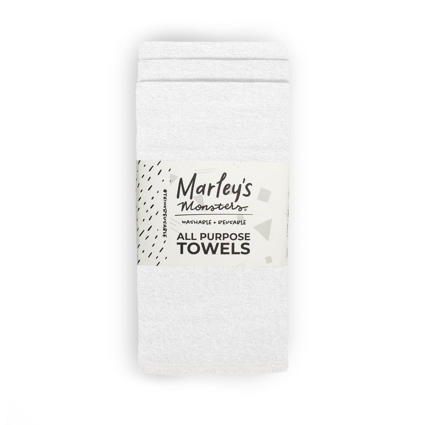 All-Purpose Towels: Single Print 3 Count Pack