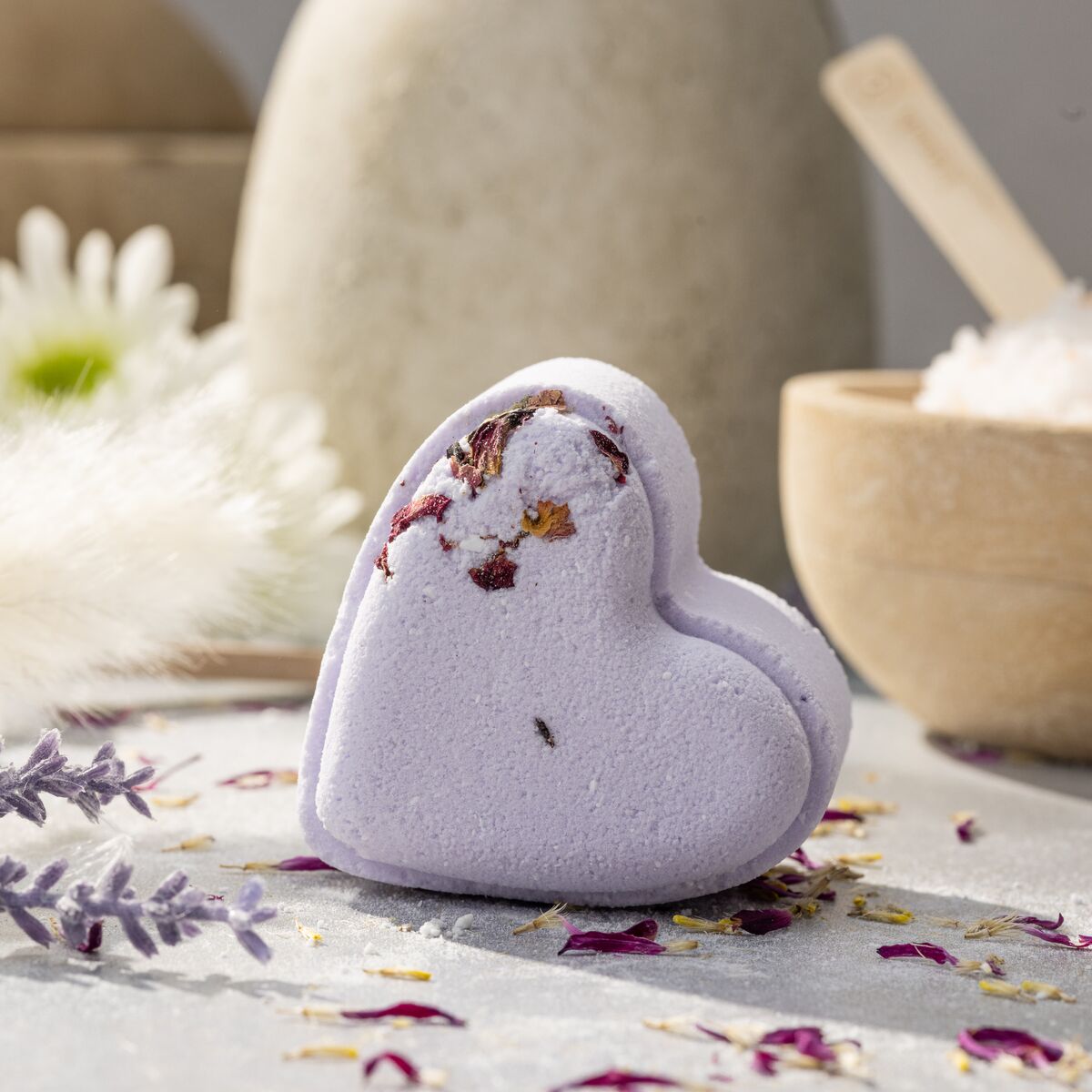 Set of 5 Heart Shaped Shower Steamers with CBD - in a Gift Box - Can be personalized. (THC free)