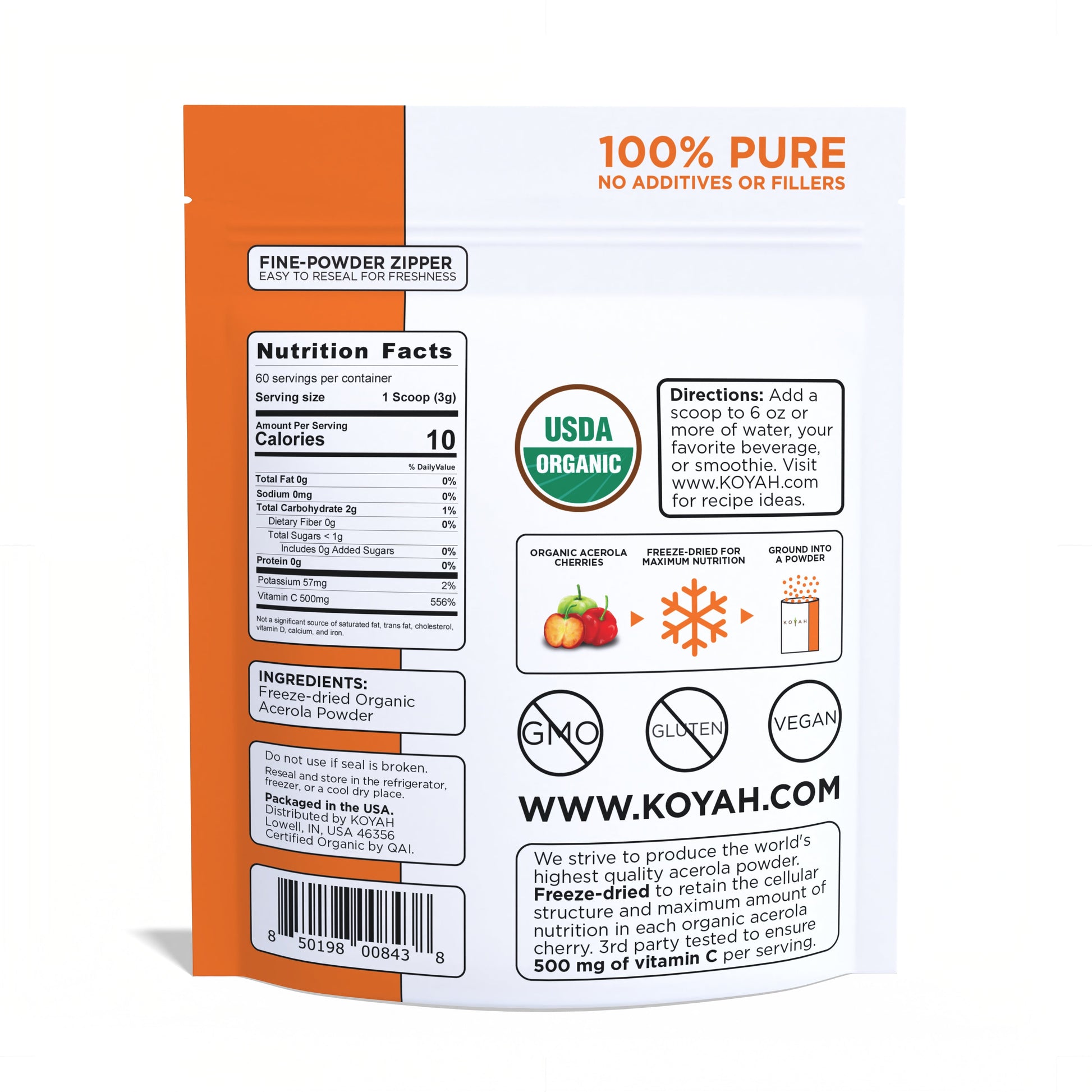 Organic Acerola Powder