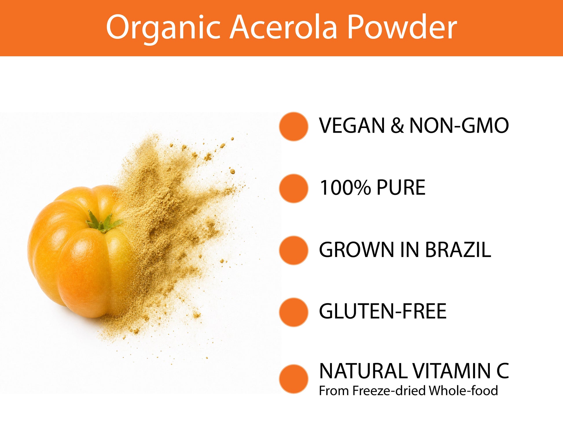 Organic Acerola Powder