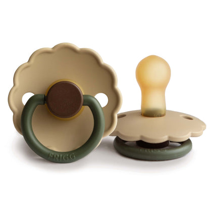 FRIGG Daisy Natural Rubber Pacifier 2-Pack | Limited Edition