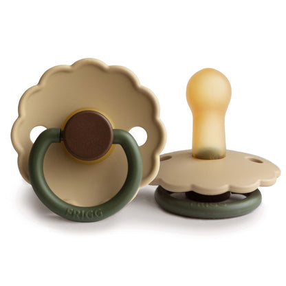 FRIGG Daisy Natural Rubber Pacifier 2-Pack | Limited Edition