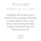 African Jade Energy Bracelet by Tiny Rituals
