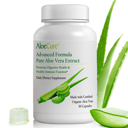 AloeCure Advanced Formula Capsules - 30ct Travel Size