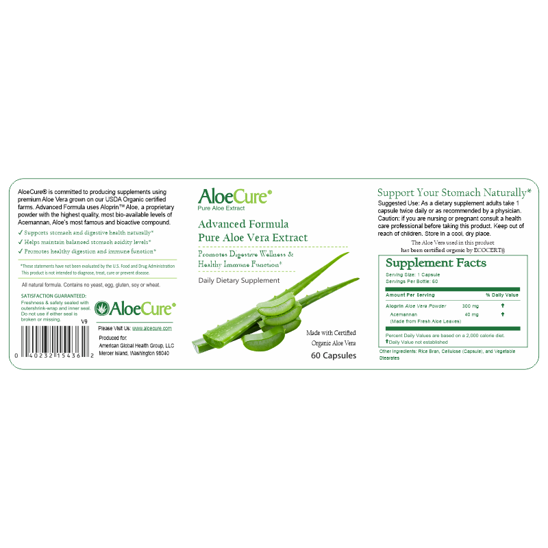 AloeCure Advanced Formula Promotional Offer