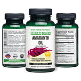 Siberian Green Amaranth Seed Oil Capsules – 200 Softgels | Cold Pressed & Unrefined