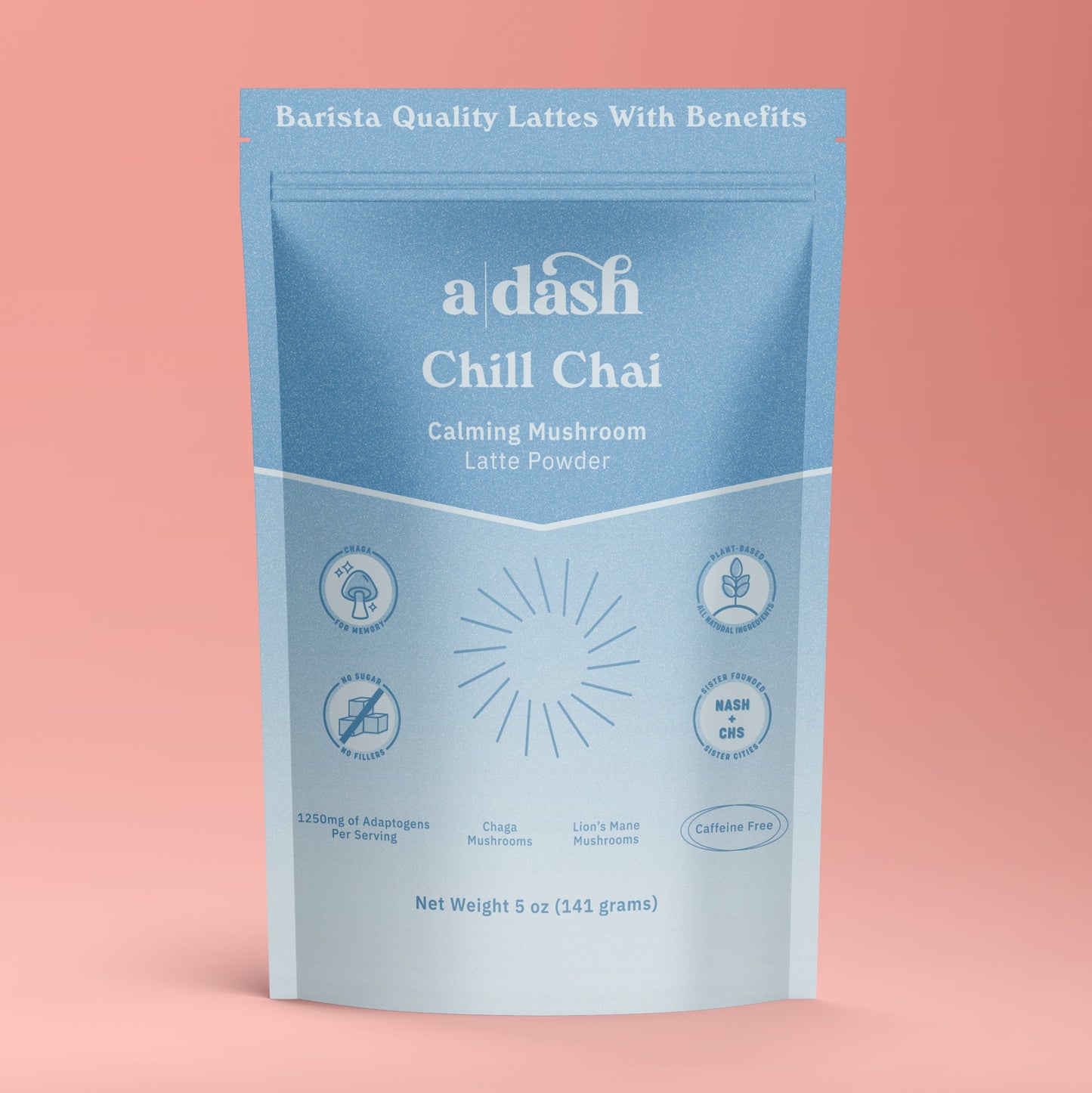 Chill Chai with Chaga + Lion's Mane