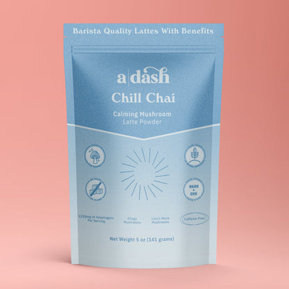 Chill Chai with Chaga + Lion's Mane