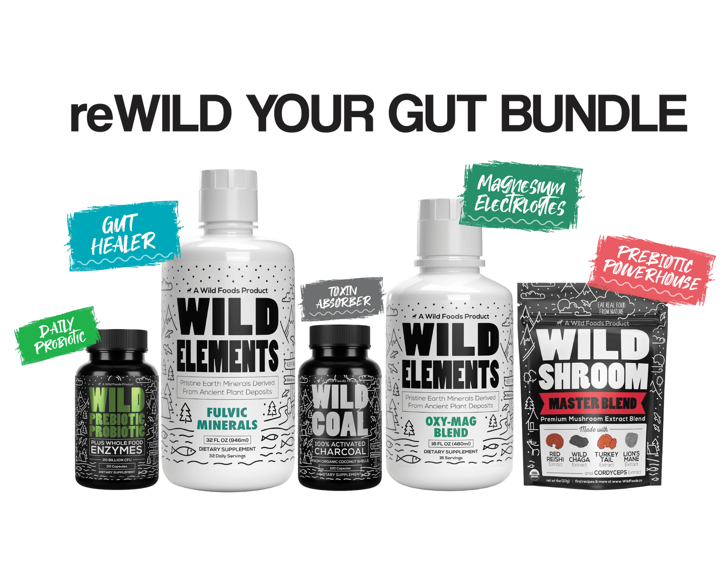 reWILD Your Gut Bundle by Wild Foods