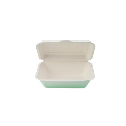 Small Hoagie Box Fiber Hinged Container, 200-Count Case