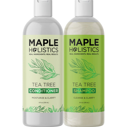 Tea Tree Shampoo and Conditioner Set