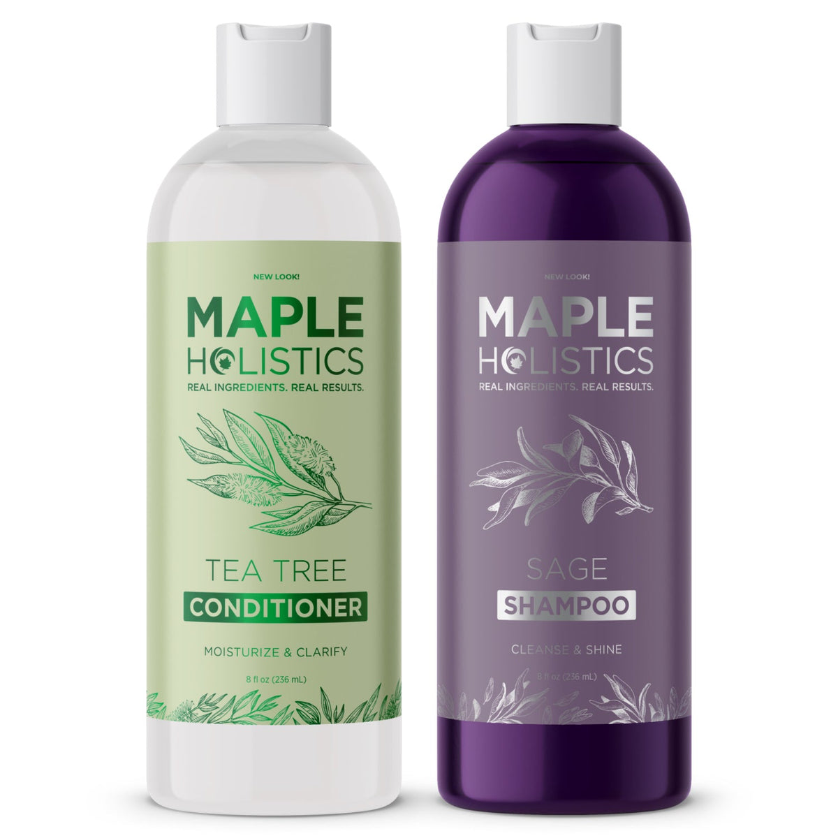 Sage Shampoo and Tea Tree Conditioner Set