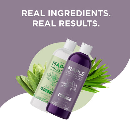 Sage Shampoo and Tea Tree Conditioner Set