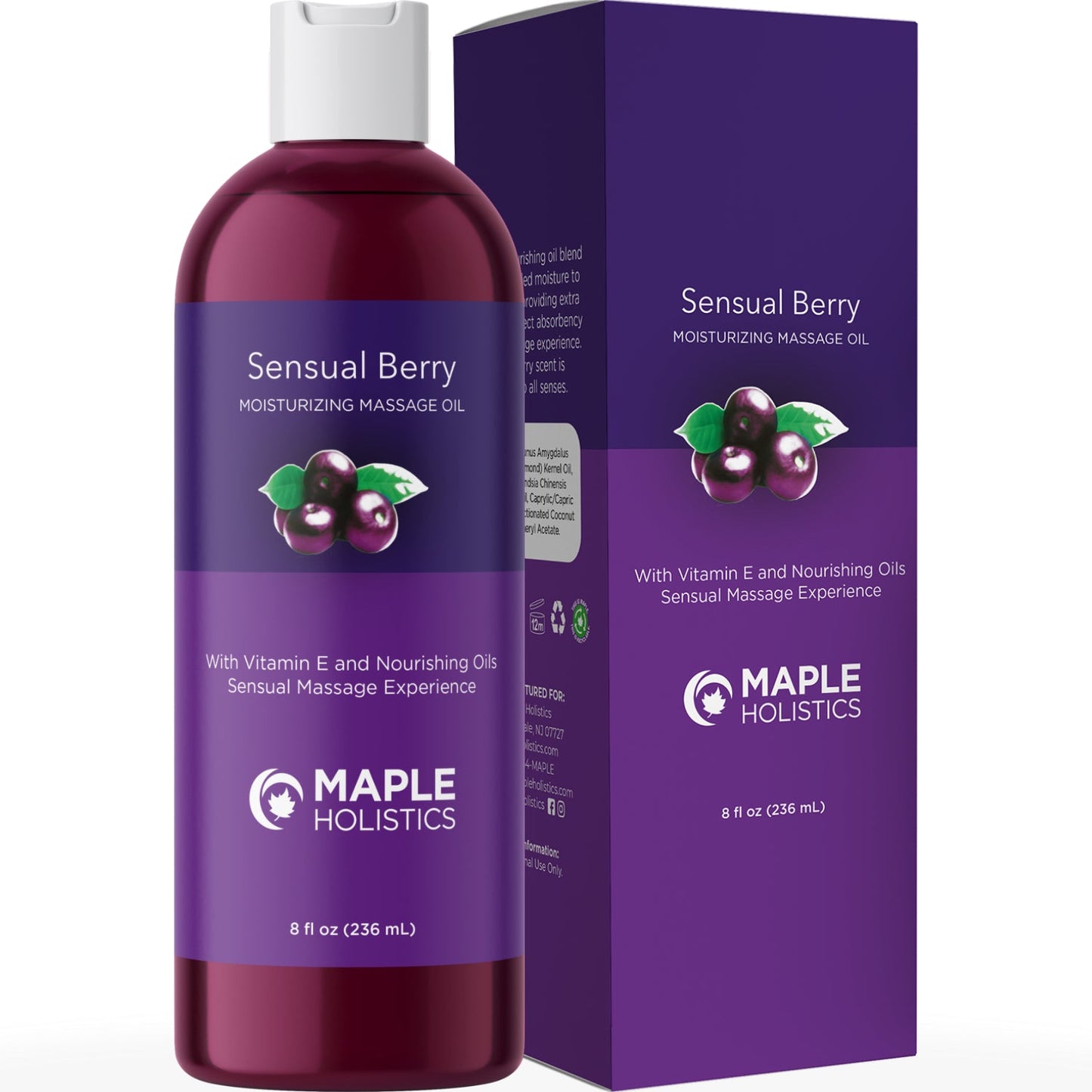 Sensual Berry Moisturizing Massage Oil