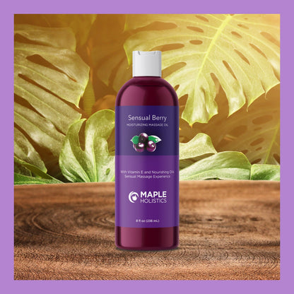 Sensual Berry Moisturizing Massage Oil