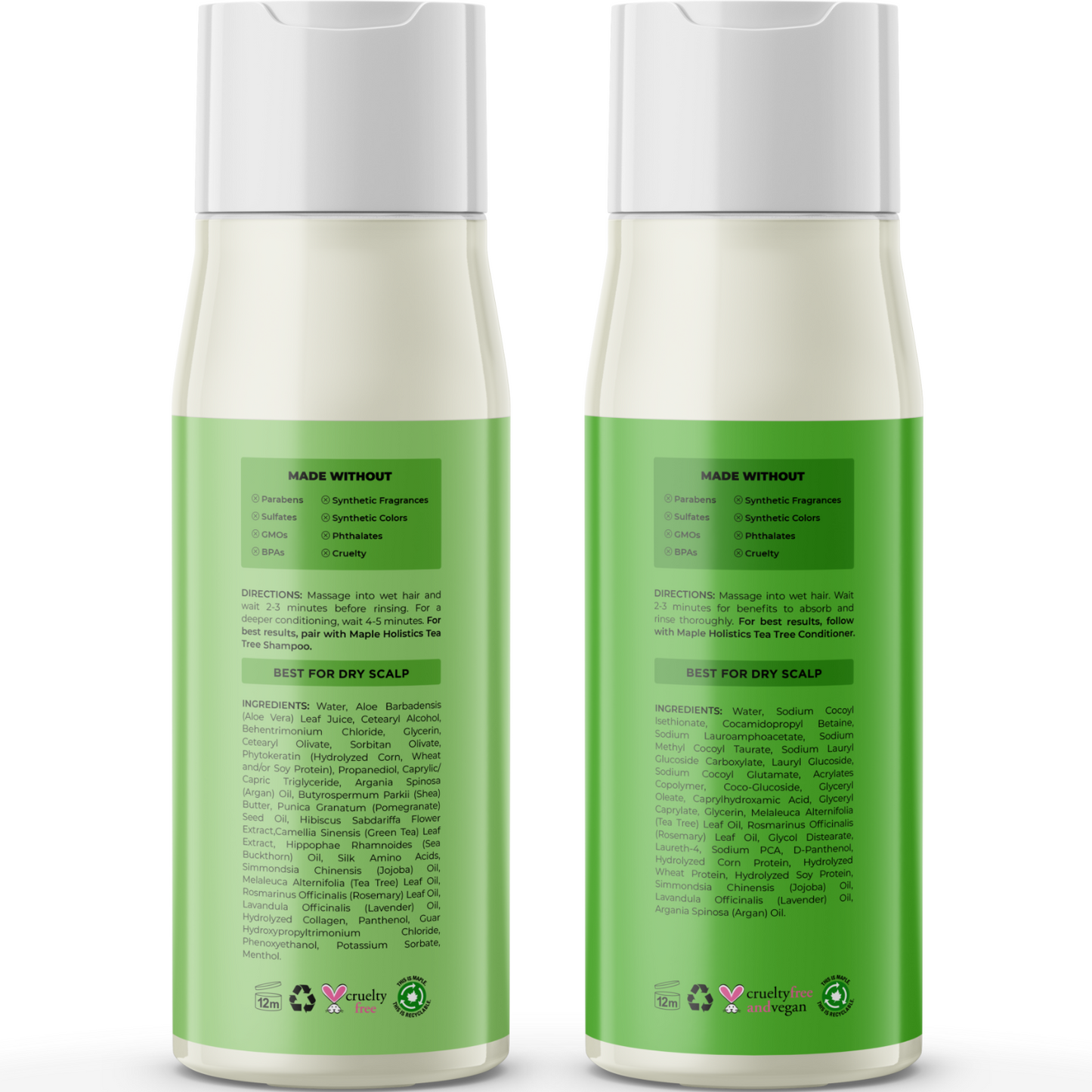 Tea Tree Shampoo and Conditioner Set