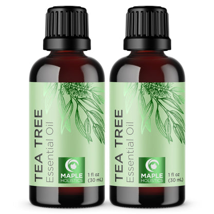 Maple Holistics Pure Tea Tree Essential Oil Pure Tea Tree Oil for Hair Skin and