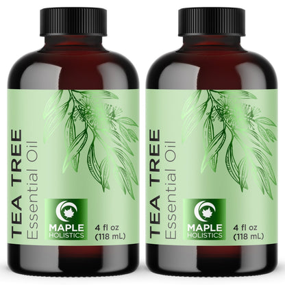 Maple Holistics Pure Tea Tree Essential Oil Pure Tea Tree Oil for Hair Skin and