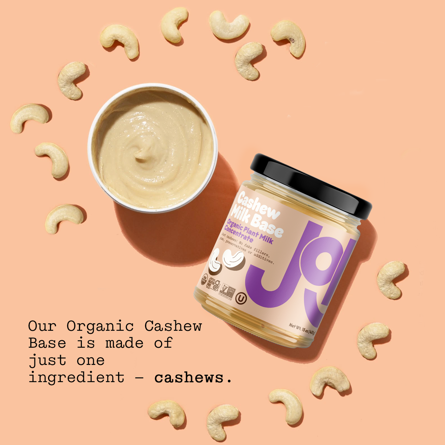 Organic Cashew Base 4-Pack by JOI