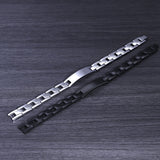 Stainless Steel Energy Bracelet 4-in-1. 2 Colors available. Model B026