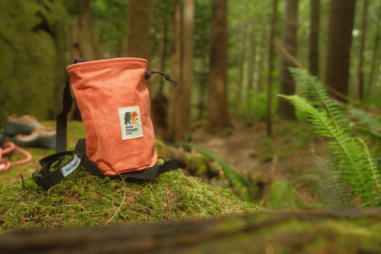 Waxed Canvas Chalk Bags