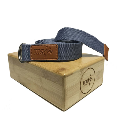 Bamboo Yoga Block & Strap Combo by Jupiter Gear