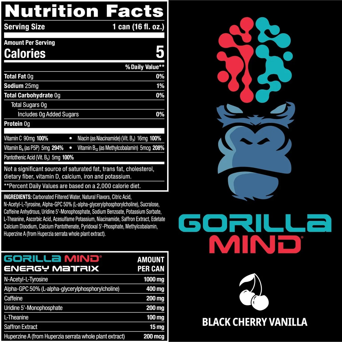 Gorilla Mind Energy Drink