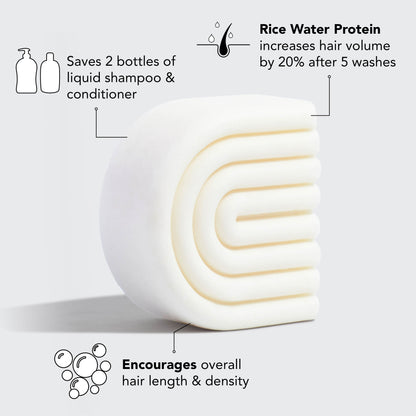 Rice Water Shampoo & Conditioner Combo for Hair Growth