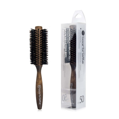 Professional Round Brush with Premium Boar Bristles